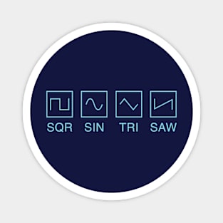 Synthesizer Waveforms for Electronic Musician Magnet